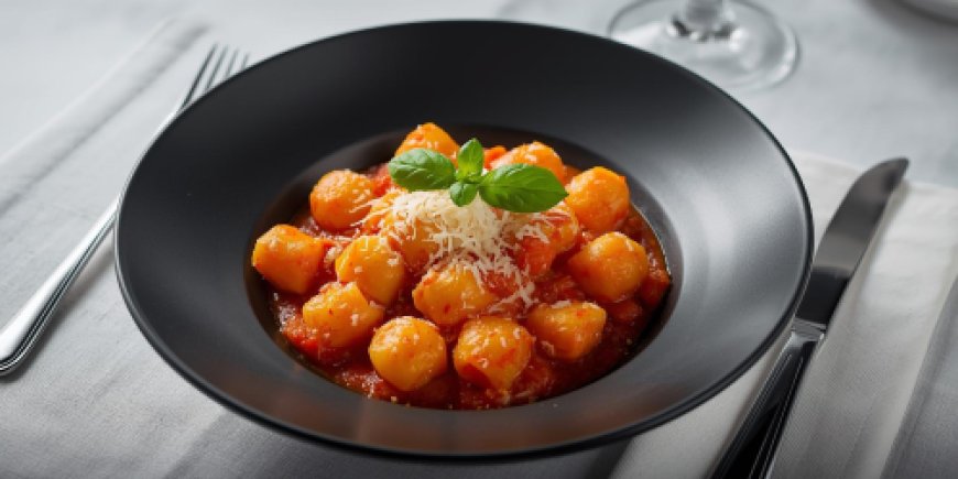 Parmesan Gnocchi and Tomato Sauce Recipe with Images