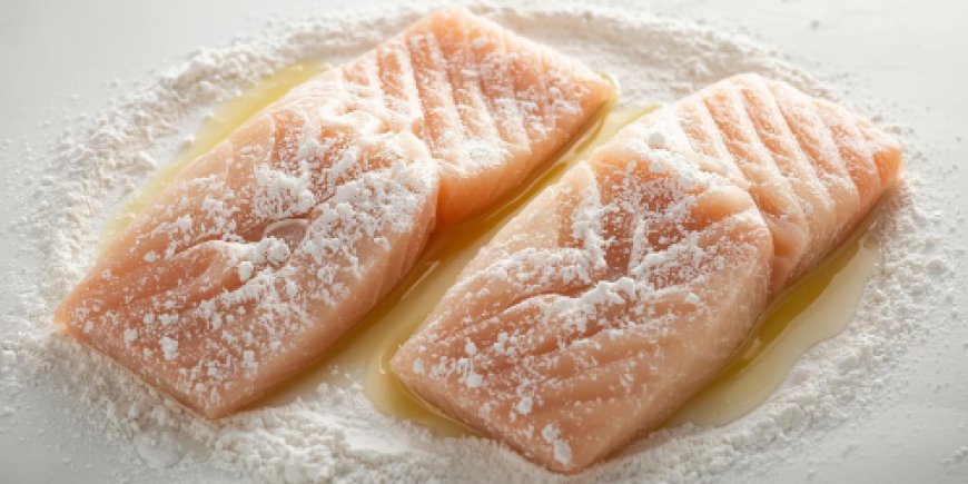 Pass through the flour.