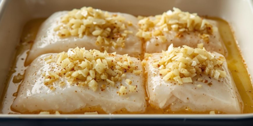 Add the fillets of fish.