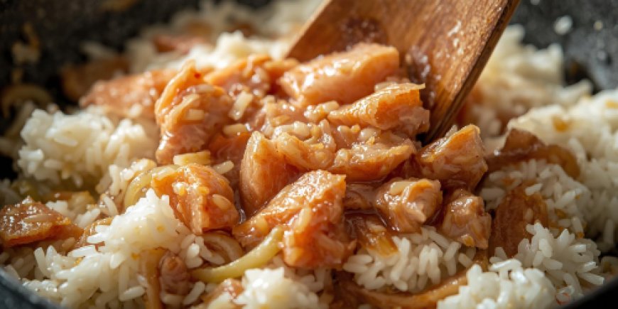 Fold in the flaked fish.