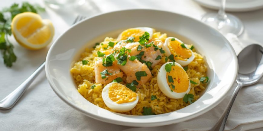 Fish Kedgeree Recipe with Step by Step Images