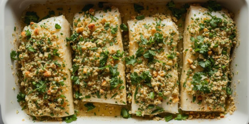 Spread the mixture over the cord fillets.