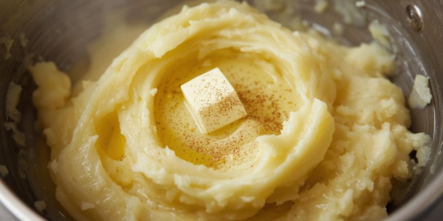 Prepare the mashed potatoes.