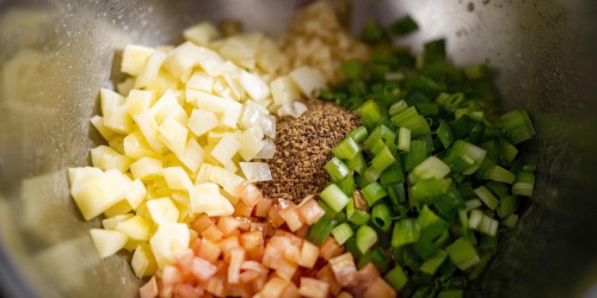 Prepare the aromatics.