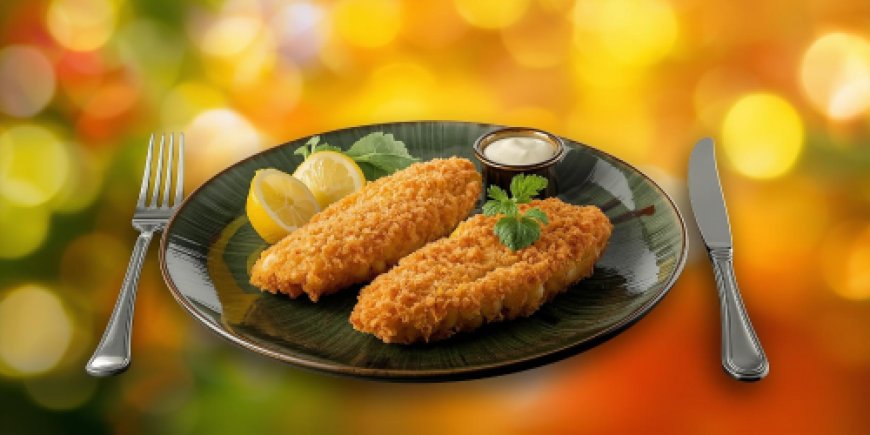 Deep Fried Fish Coated with Breadcrumbs Recipe
