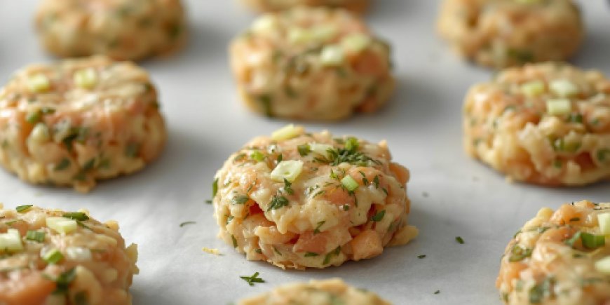 Shape the fishcakes.