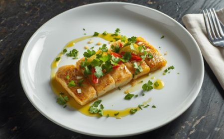 Marinated Sea Bass with Citrus and Herbs Recipe