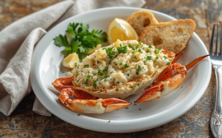 Dressed Crab Recipe with images