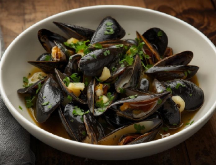 Mussels in White Wine Sauce Recipe with Images