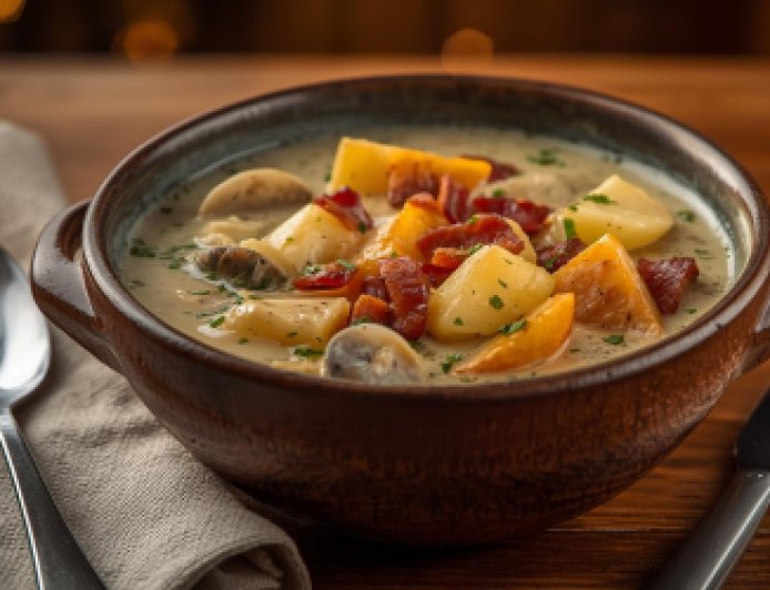 Clam Chowder Recipe with Step by Step Picture Guide