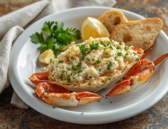 Dressed Crab Recipe with images