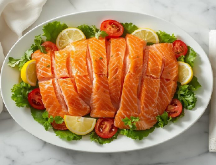 Cold Salmon Recipe with Step by Step Images