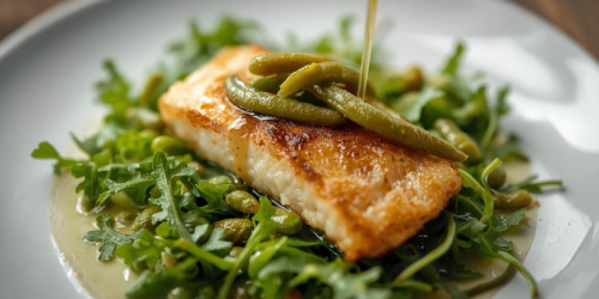 Finish with vinaigrette.