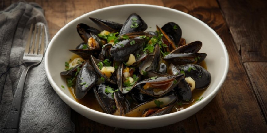 Mussels in White Wine Sauce Recipe with Images