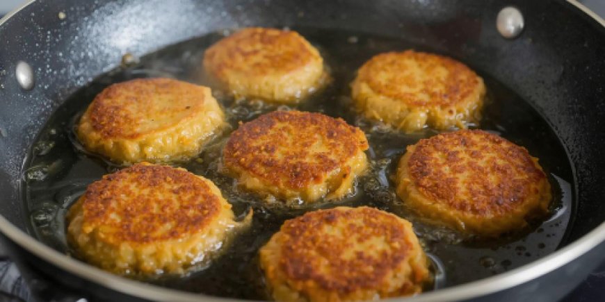 Cook the fish cakes.