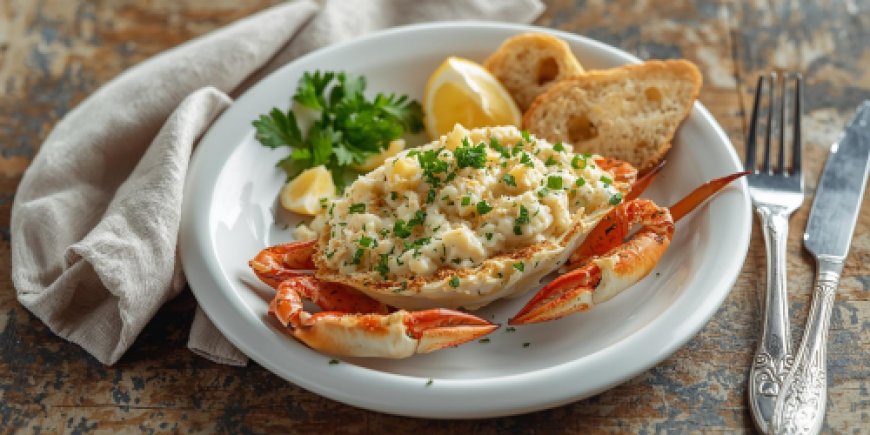 Dressed Crab Recipe with images