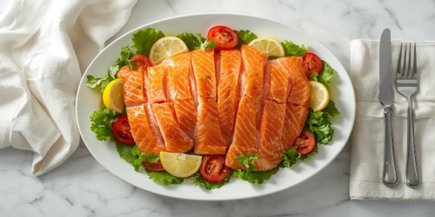 Cold Salmon Recipe with Step by Step Images