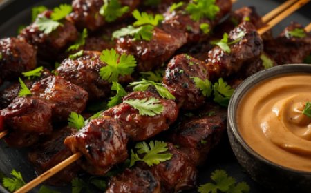 Lamb Satay Recipe with a Picture Guide