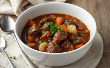 Brown Mutton Stew Recipe
