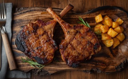 Grilled Loin Chops Recipe with Images