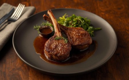 Braised Lamb Chump Chops Recipe
