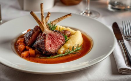 Roast Saddle of Lamb with Rosemary Mash Recipe