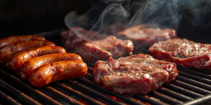 Start with sausages and cutlets.