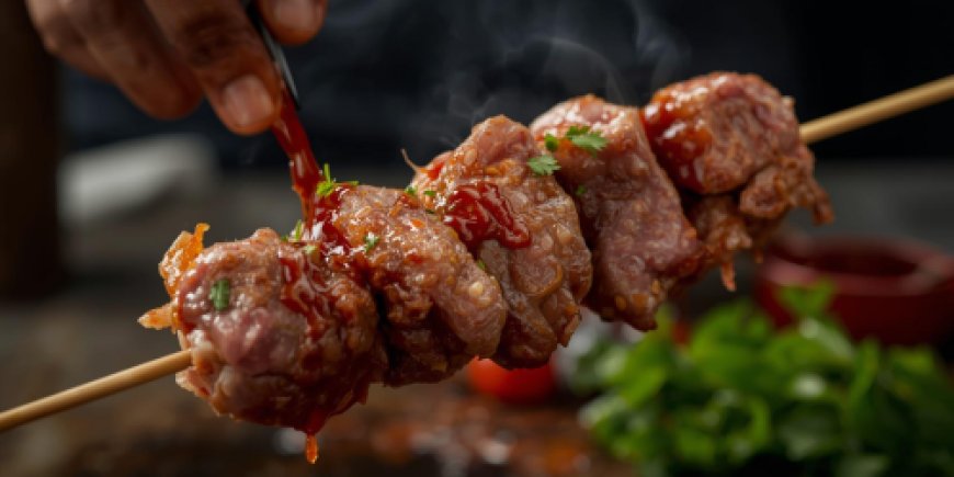 Assemble the skewers.
