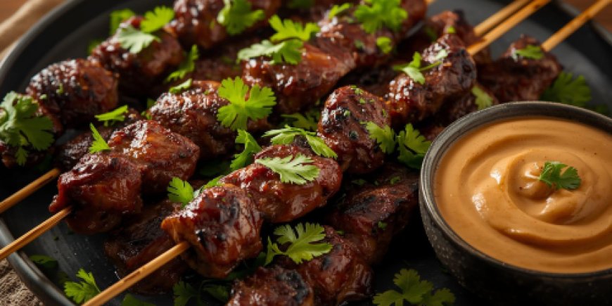 Lamb Satay Recipe with a Picture Guide