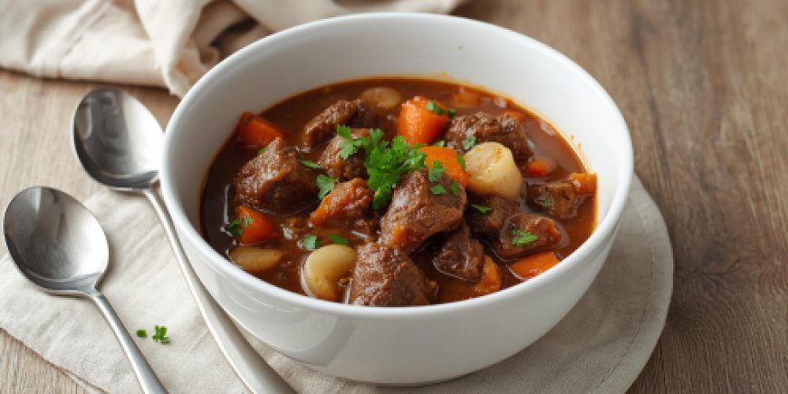 Brown Mutton Stew Recipe