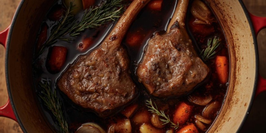 Braise the lamb.