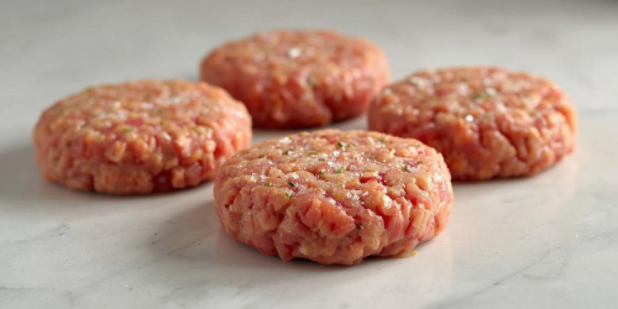 Shape the patties.