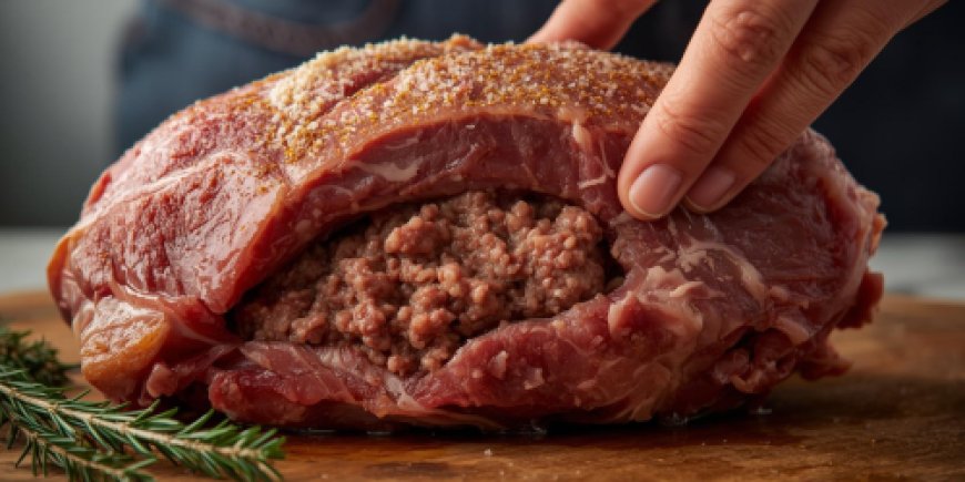 Stuff the lamb.