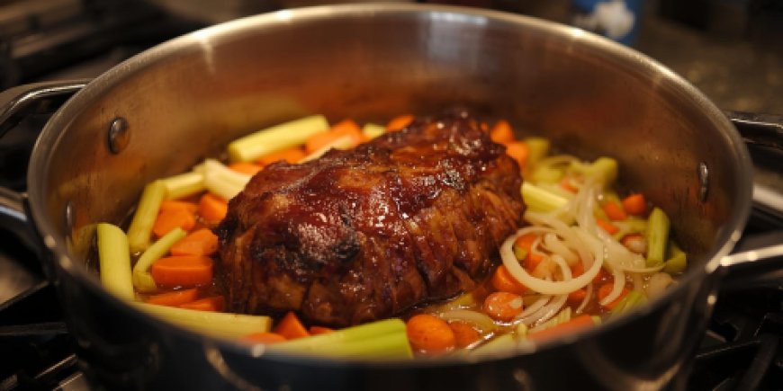 Cook the vegetables.