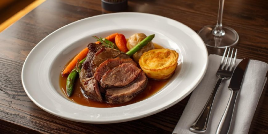 Pot-Roast Shoulder of Lamb with Gratin Forcemeat Recipe