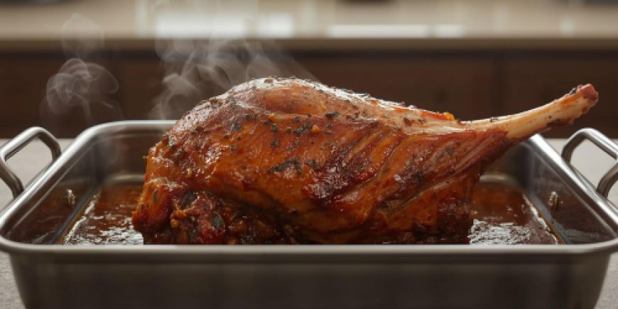Roast the lamb.