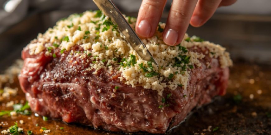 Coat the lamb.
