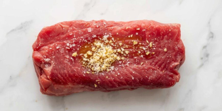 Marinate the beef.