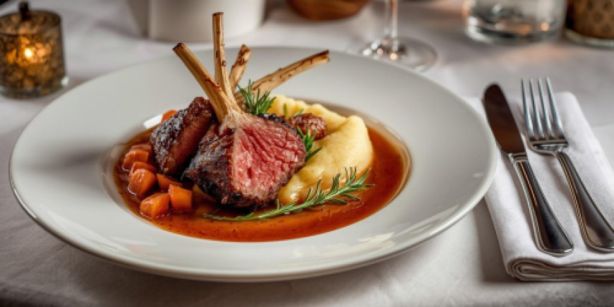 Roast Saddle of Lamb with Rosemary Mash Recipe